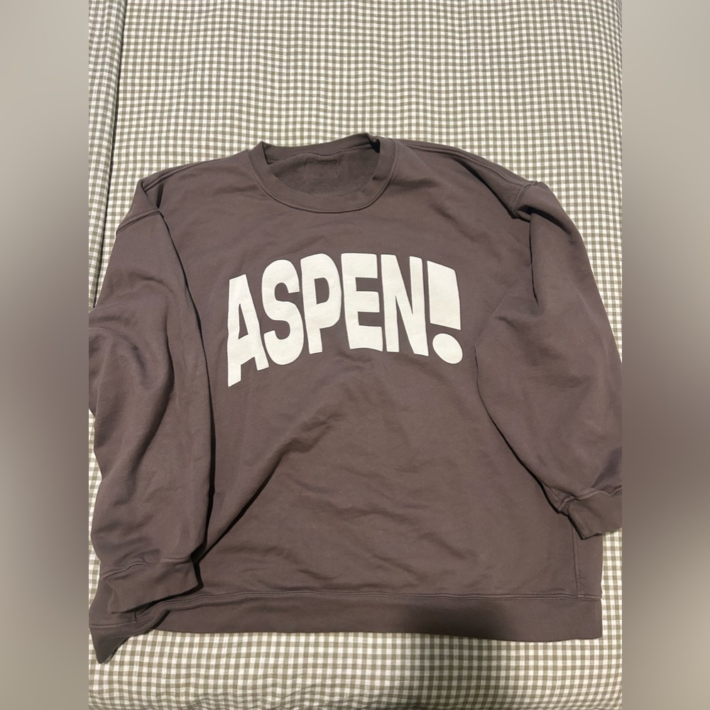 Daily Drills Aspen! Sweatshirt - Brown